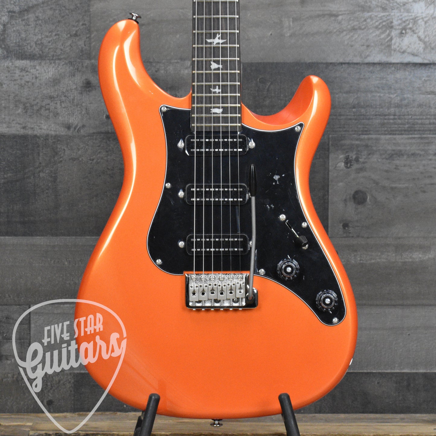 Paul Reed Smith SE NF3 Maple Fingerboard - Metallic Orange with Gig Bag