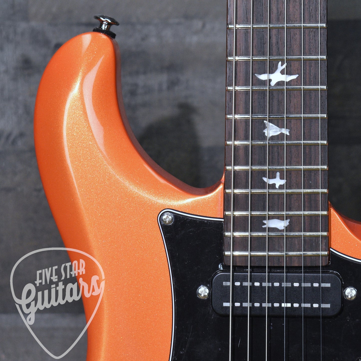 Paul Reed Smith SE NF3 Maple Fingerboard - Metallic Orange with Gig Bag