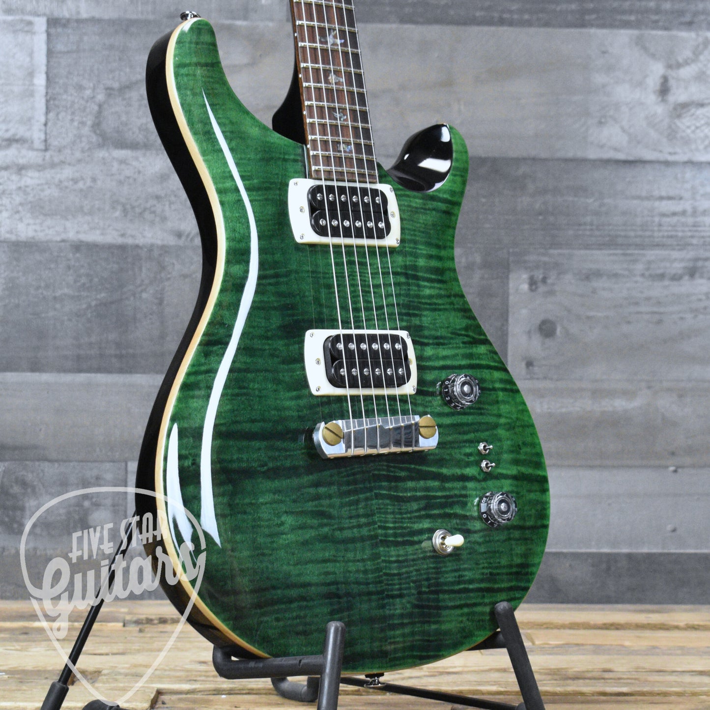 Paul Reed Smith SE Paul's Guitar - Teal Black with Gigbag