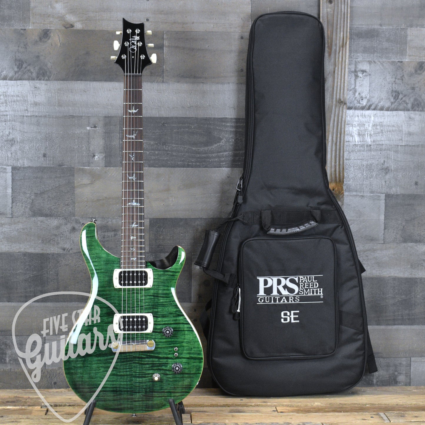 Paul Reed Smith SE Paul's Guitar - Teal Black with Gigbag