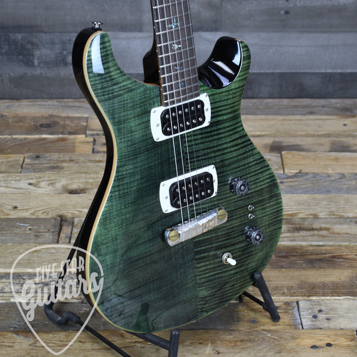 Paul Reed Smith SE Paul's Guitar - Teal Black with Gigbag