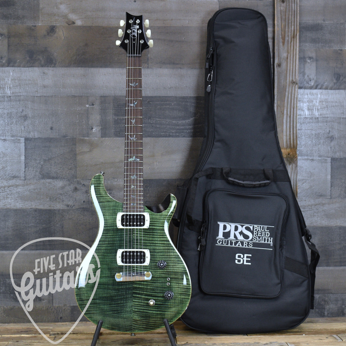 Paul Reed Smith SE Paul's Guitar - Teal Black with Gigbag