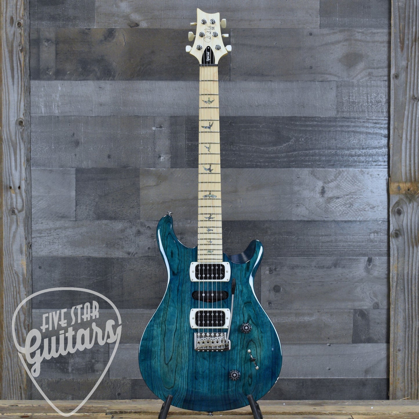 Paul Reed Smith SE Swamp Ash Special - Iri Blue with Gig Bag