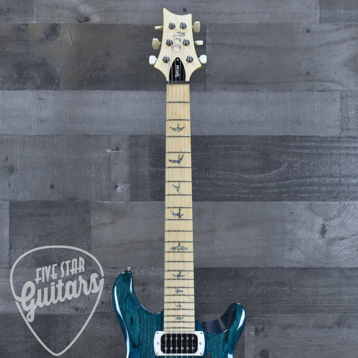 Paul Reed Smith SE Swamp Ash Special - Iri Blue with Gig Bag