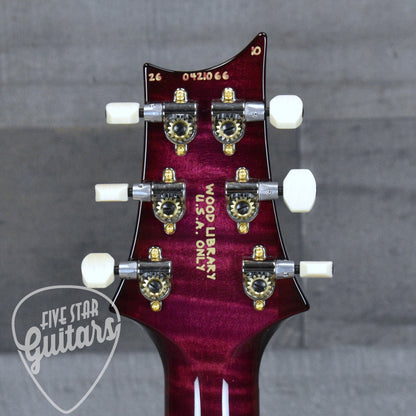 Paul Reed Smith Wood Library DGT 10-Top, Swamp Ash Back, Brazilian Rosewood Fingerboard - Angry Larry with Hard Shell Case