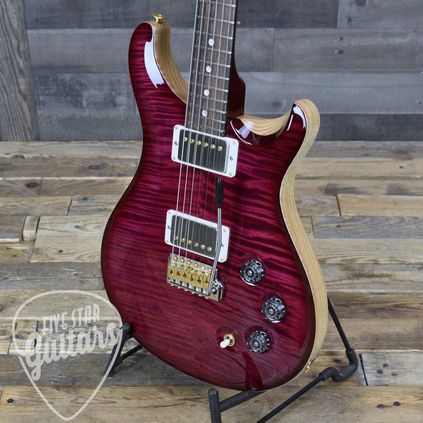 Paul Reed Smith Wood Library DGT 10-Top, Swamp Ash Back, Brazilian Rosewood Fingerboard - Angry Larry with Hard Shell Case