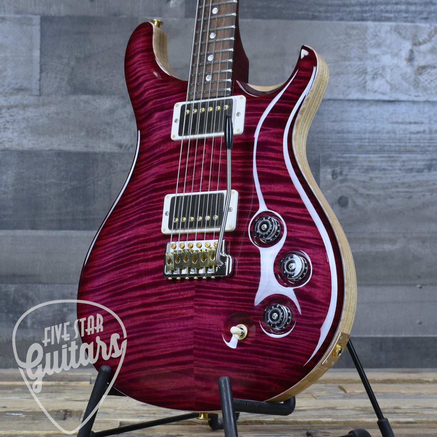 Paul Reed Smith Wood Library DGT 10-Top, Swamp Ash Back, Brazilian Rosewood Fingerboard - Angry Larry with Hard Shell Case