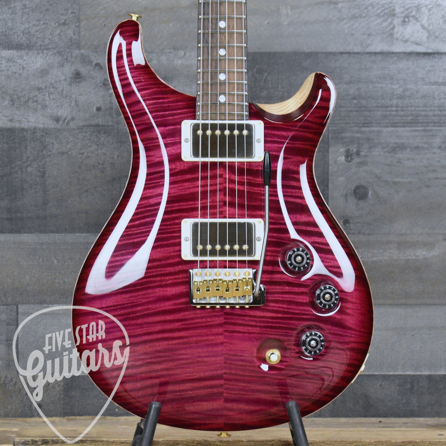 Paul Reed Smith Wood Library DGT 10-Top, Swamp Ash Back, Brazilian Rosewood Fingerboard - Angry Larry with Hard Shell Case