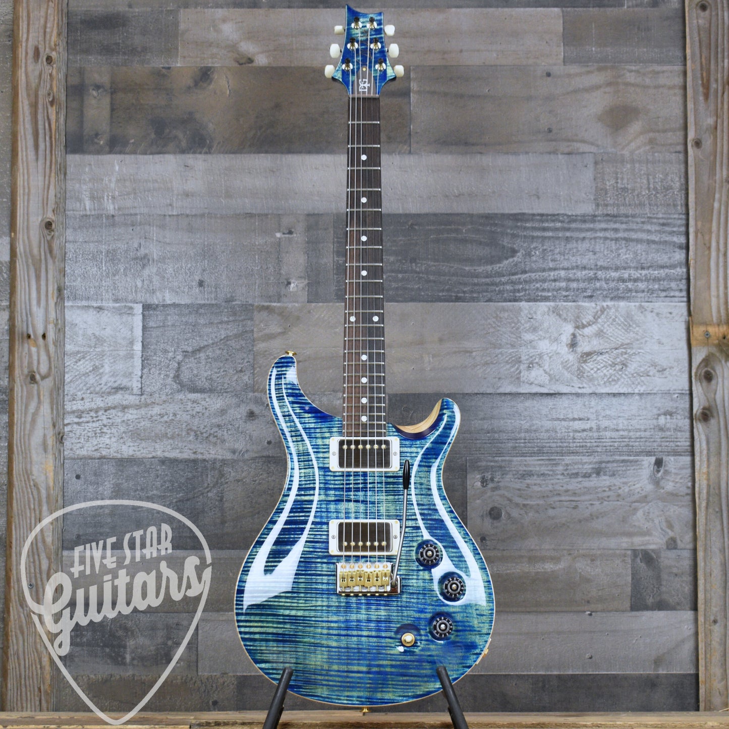 Paul Reed Smith Wood Library DGT - River Blue with Hard Shell Case
