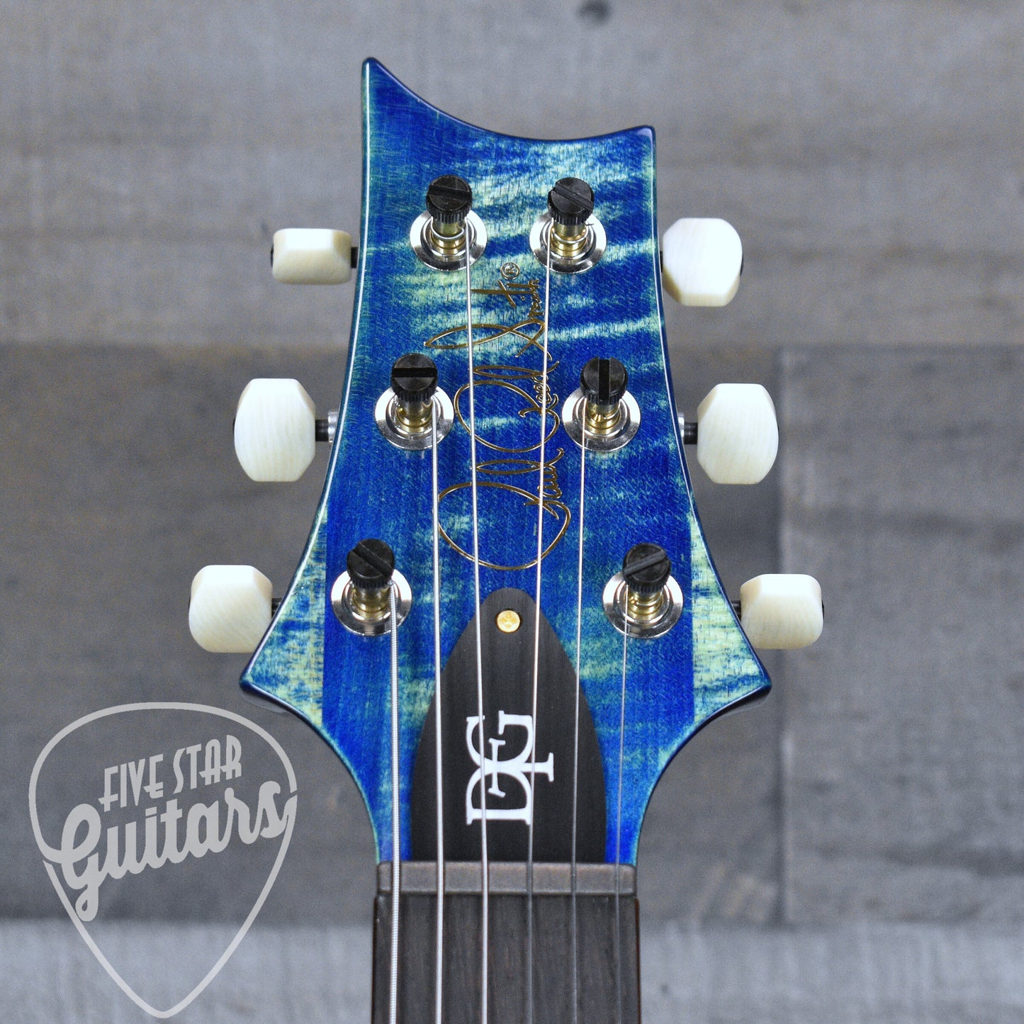 Paul Reed Smith Wood Library DGT - River Blue with Hard Shell Case