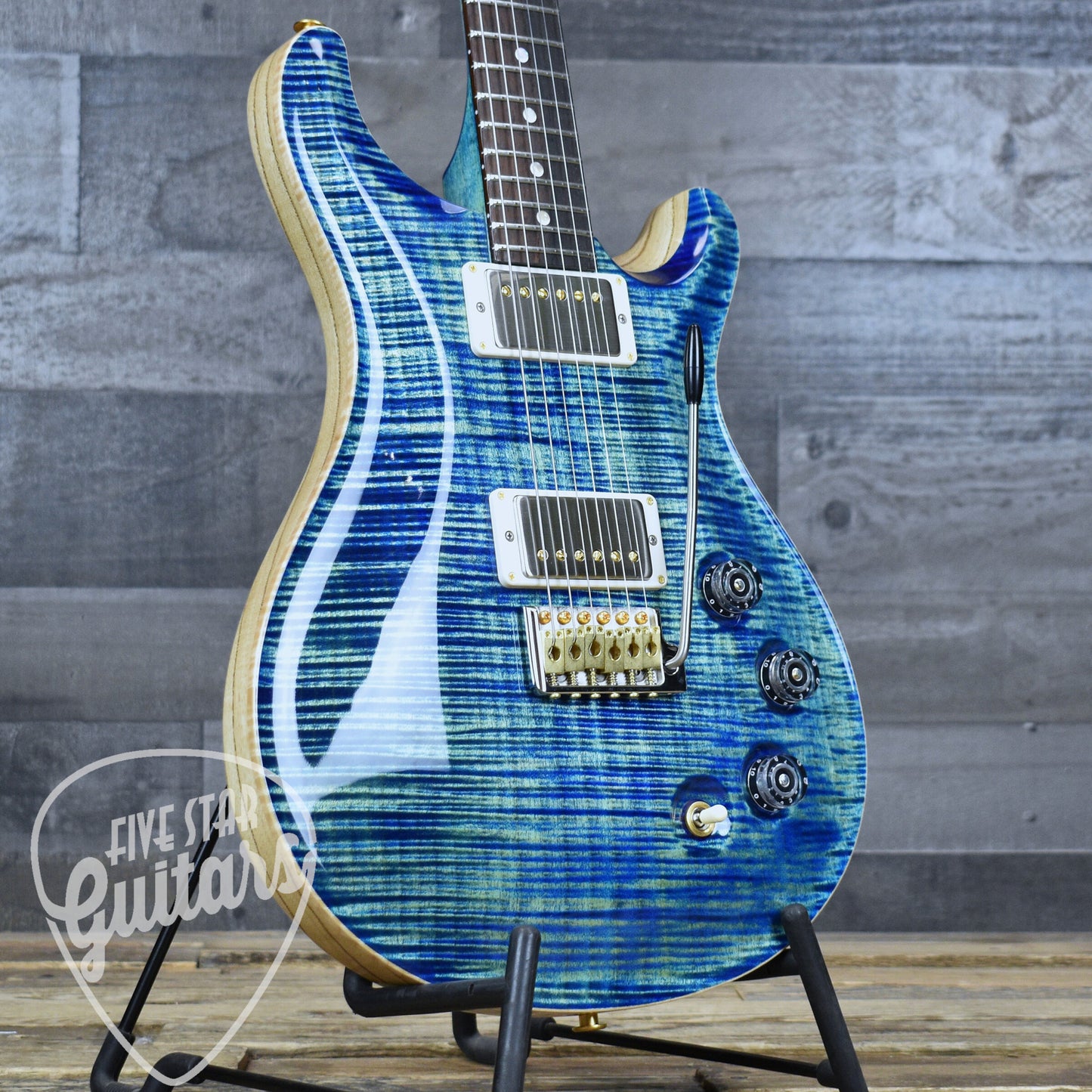 Paul Reed Smith Wood Library DGT - River Blue with Hard Shell Case