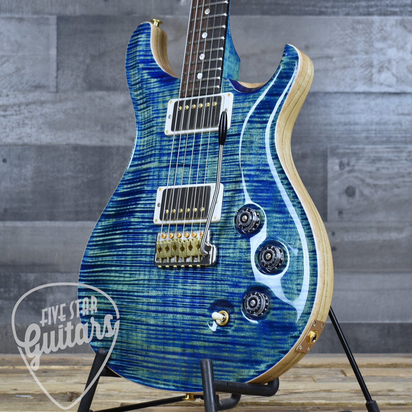 Paul Reed Smith Wood Library DGT - River Blue with Hard Shell Case