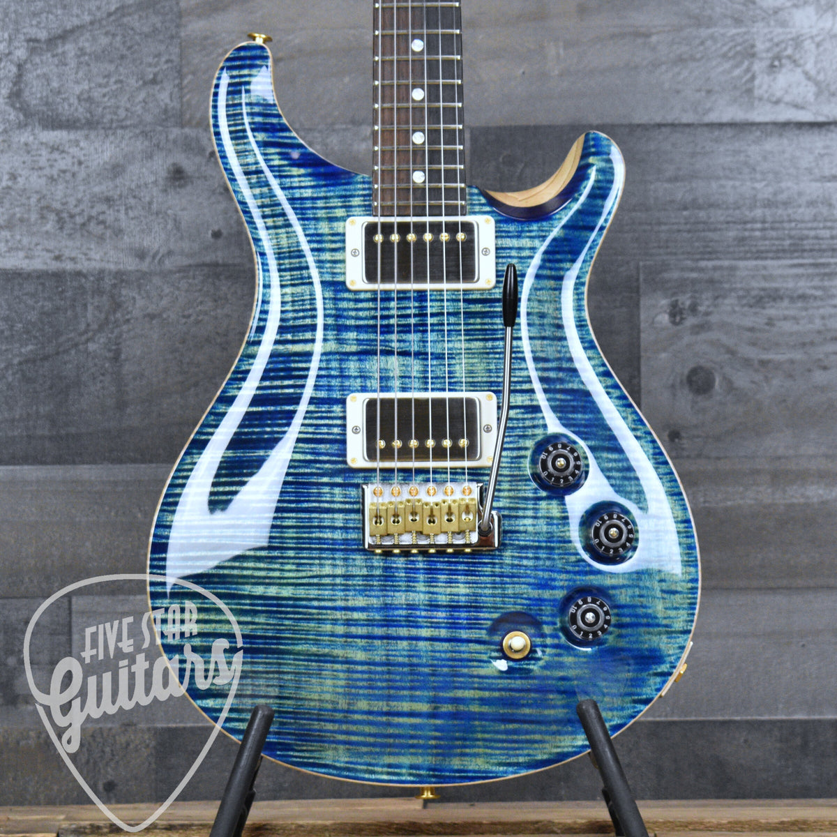 Paul Reed Smith Wood Library DGT - River Blue with Hard Shell Case