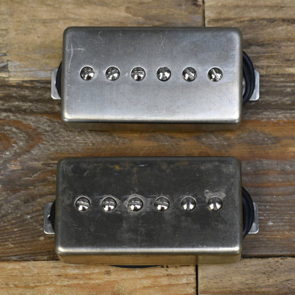 Pender Alnico V Humbucker-Sized P90 Set - Raw Nickel