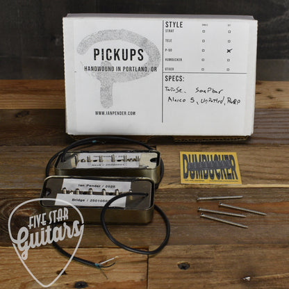 Pender Alnico V Soapbar P90 Set - Tortioseshell