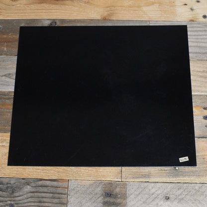 Pickguard blank (10" x 12") with adhesive back for acoustic - Black