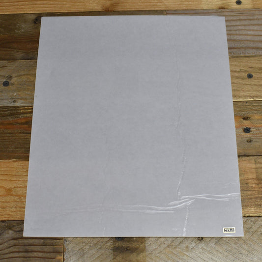 Pickguard blank (10" x 12") with adhesive back for acoustic - Clear