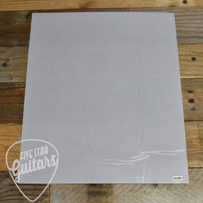 Pickguard blank (10" x 12") with adhesive back for acoustic - Clear