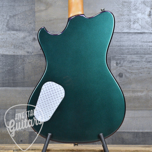 Powers Electric A-Type CamTail PF42 - Chroma Borealis with with Custom Leather Soft Shell Case
