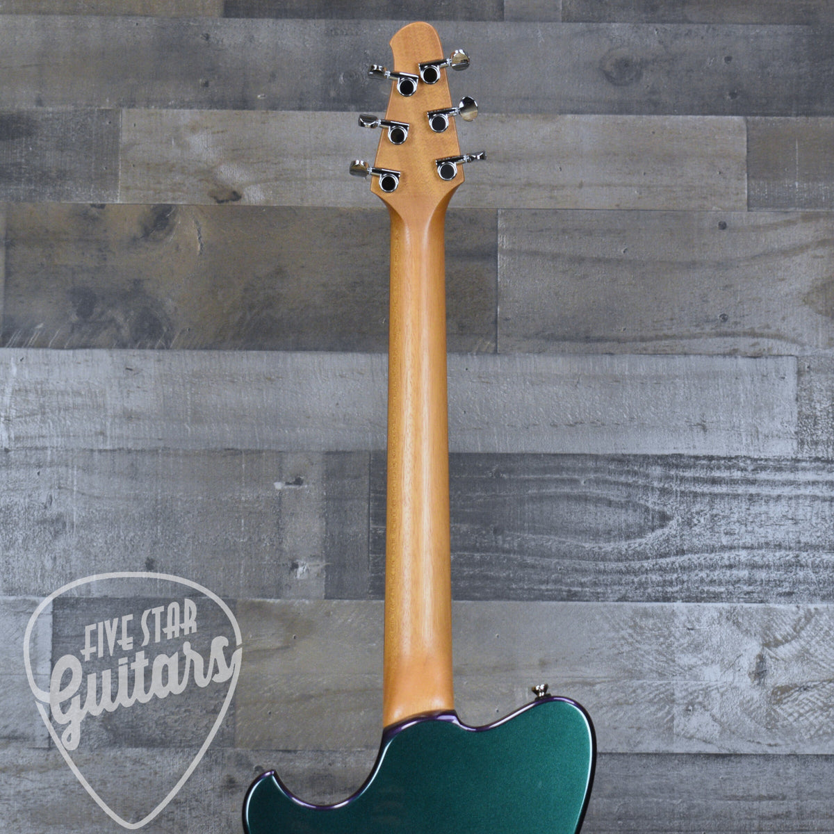 Powers Electric A-Type CamTail PF42 - Chroma Borealis with with Custom Leather Soft Shell Case