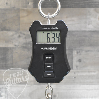 Powers Electric A-Type FF42 Cam Tail - Two Tone Larkspur/Oslo Blue with Gigbag