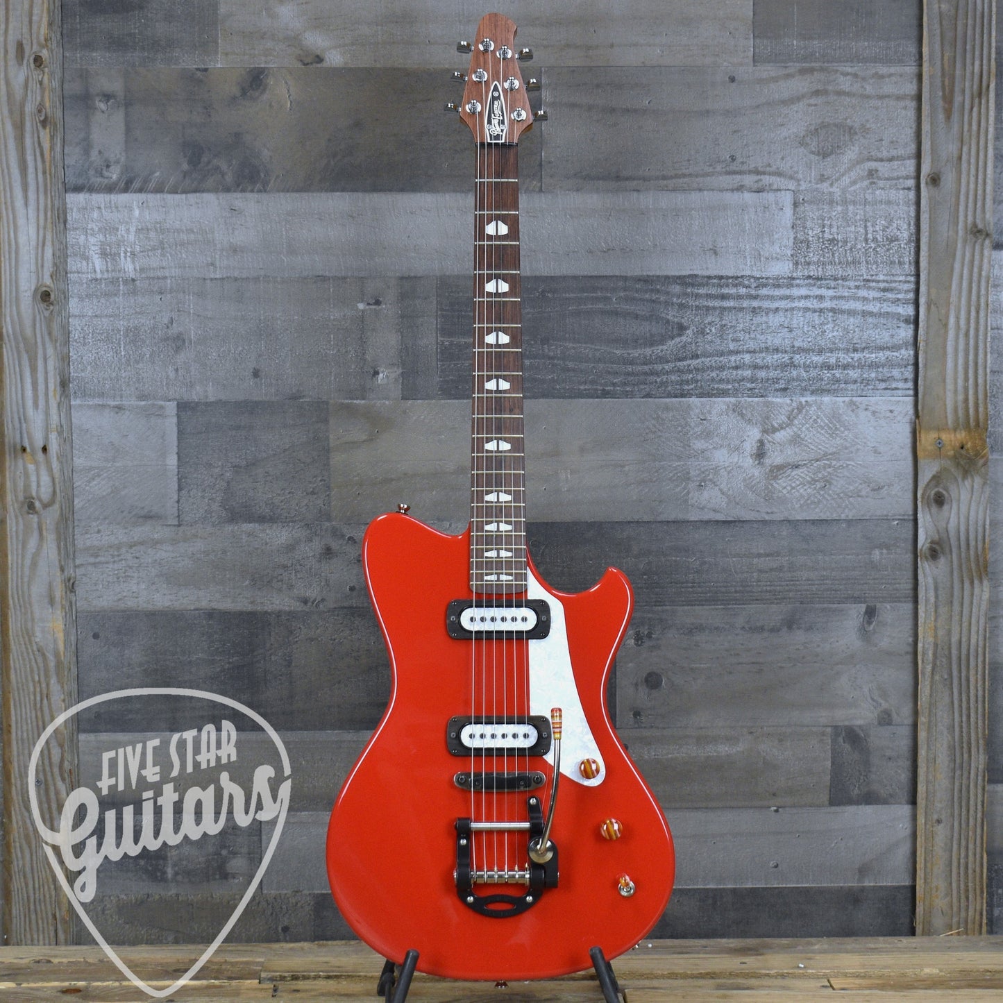 Powers Electric A Type PF42 - Guards Red with Gigbag