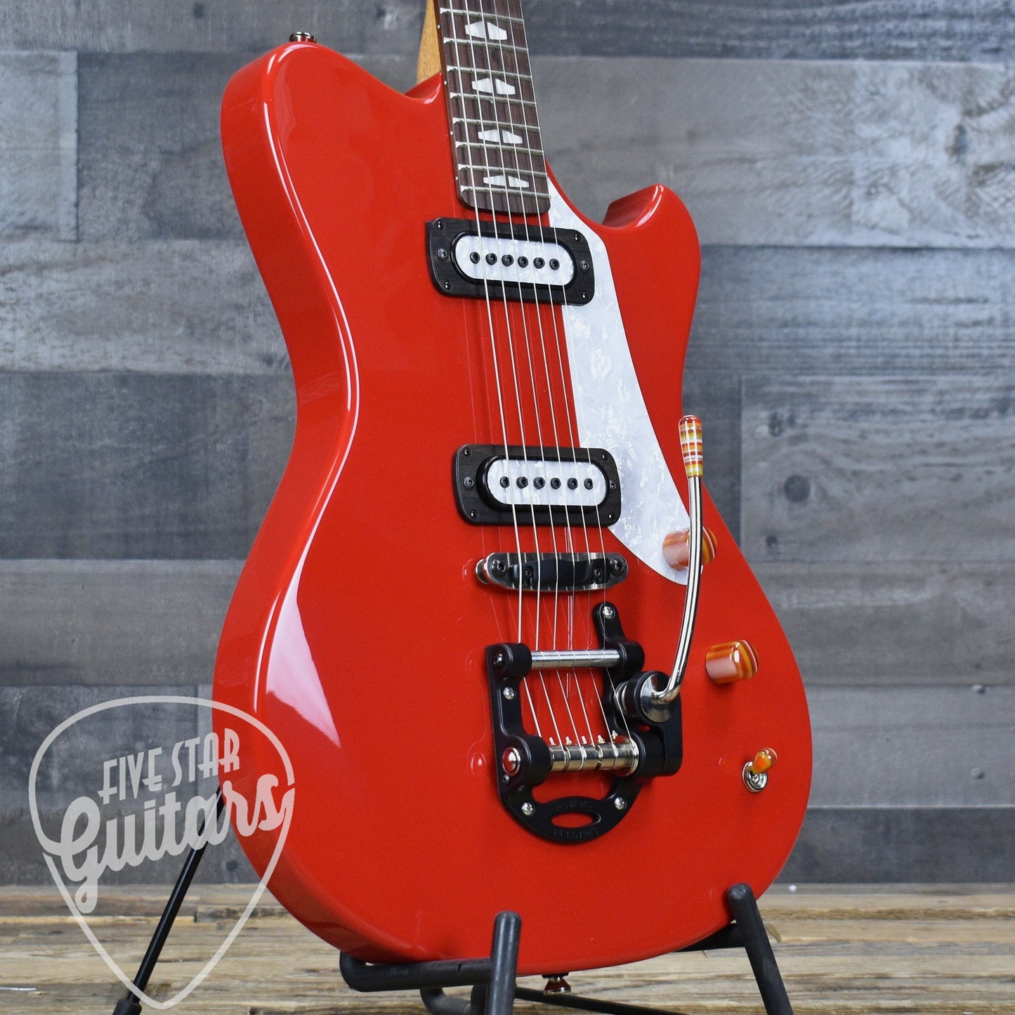 Powers Electric A Type PF42 - Guards Red with Gigbag