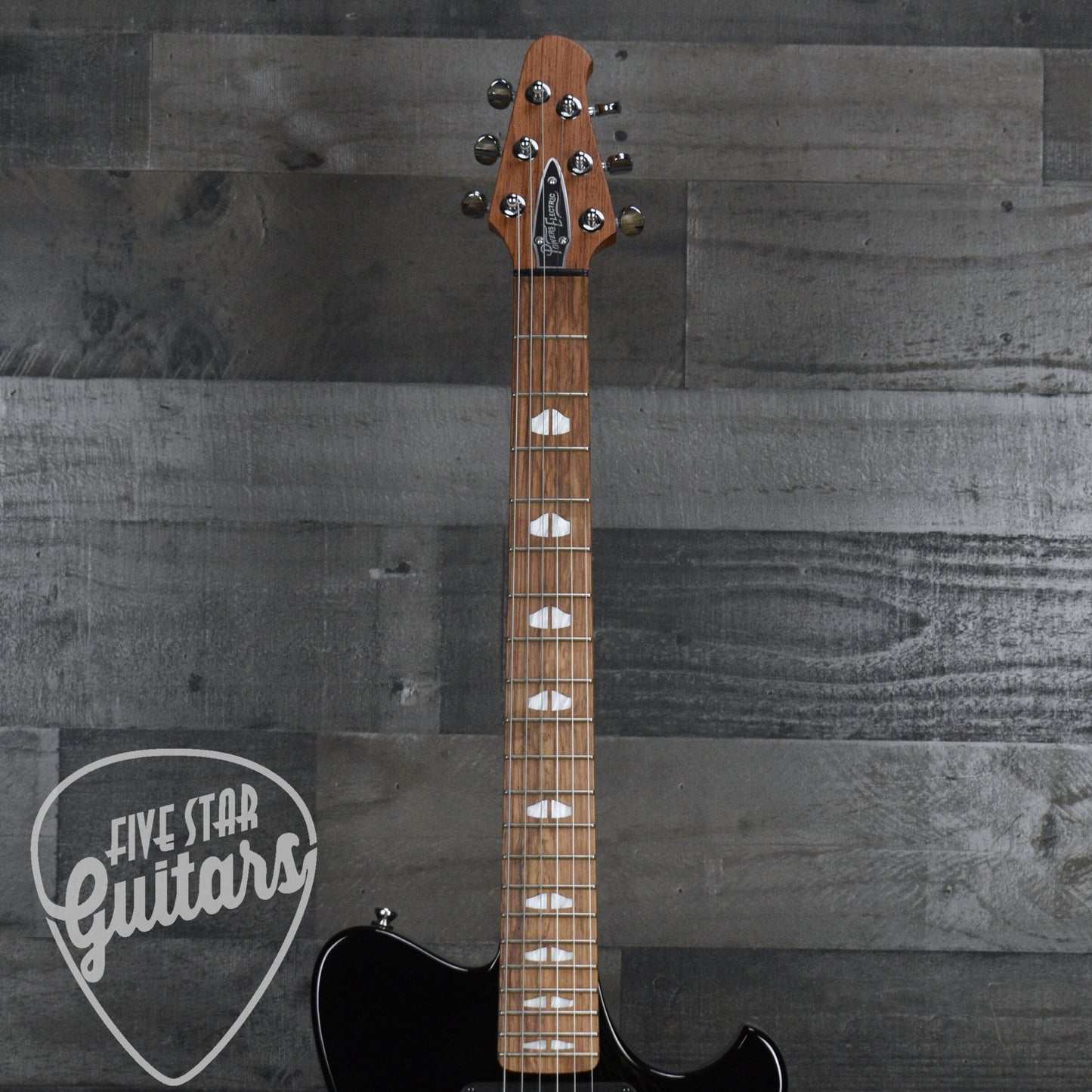 Powers Electric A Type - Jet Black - CamTail with Powers Electric Gigbag