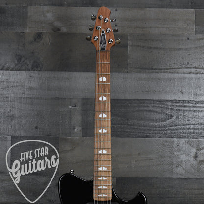 Powers Electric A Type - Jet Black - CamTail with Powers Electric Gigbag