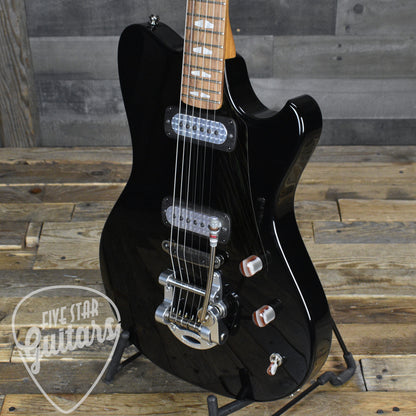 Powers Electric A Type - Jet Black - CamTail with Powers Electric Gigbag