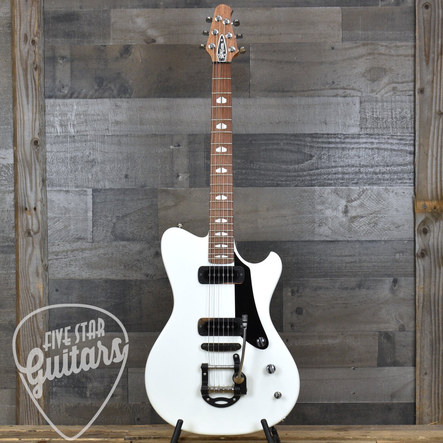Powers Electric A-Type Moonlight White PF42 CamTail - Moonlight White with Gigbag