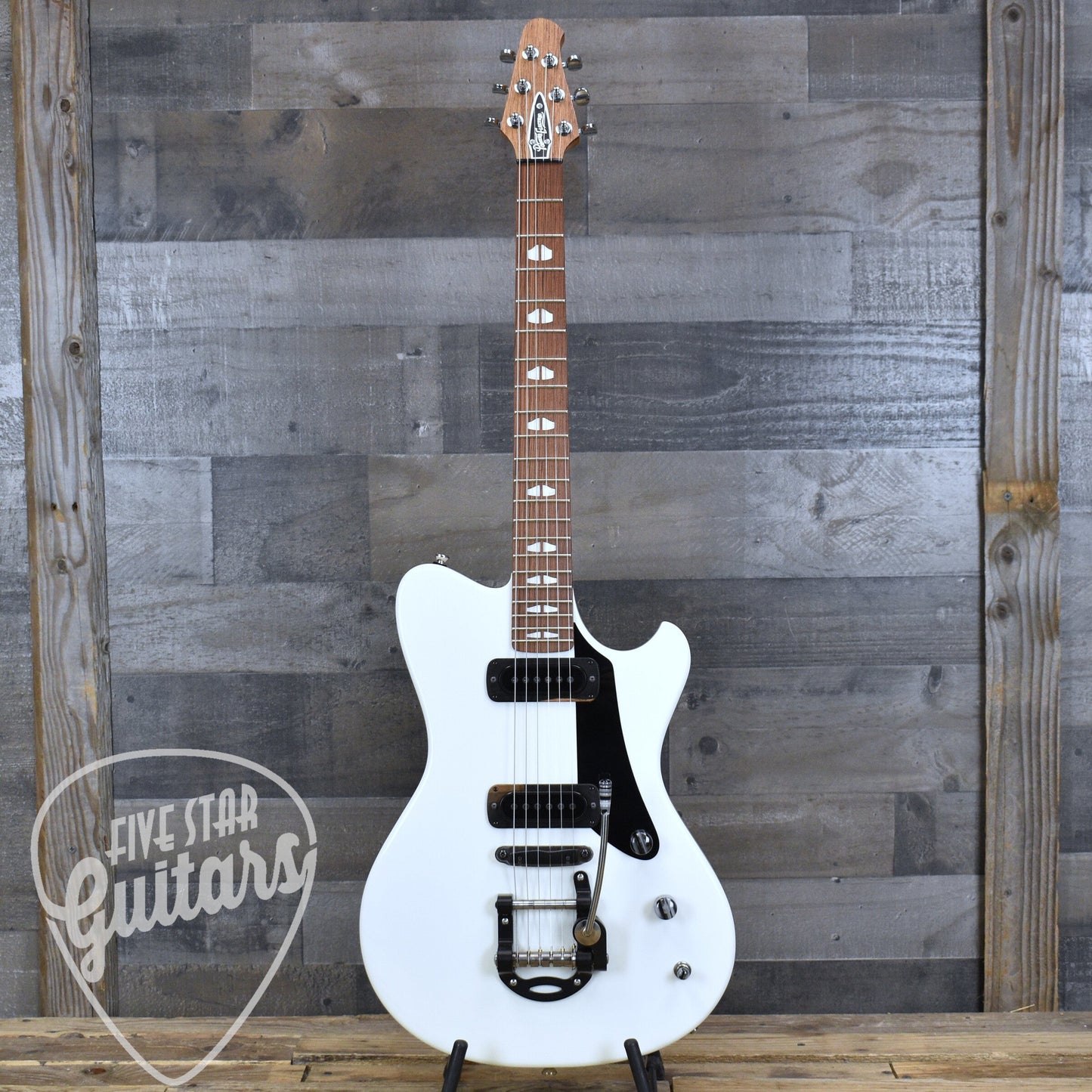 Powers Electric A-Type Moonlight White PF42 CamTail - Moonlight White with Gigbag