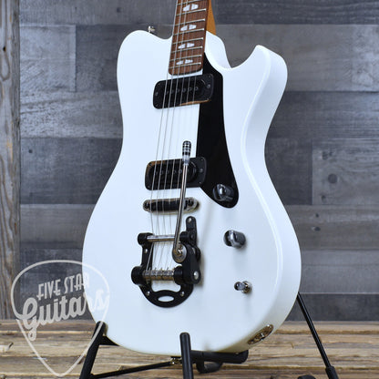 Powers Electric A-Type Moonlight White PF42 CamTail - Moonlight White with Gigbag