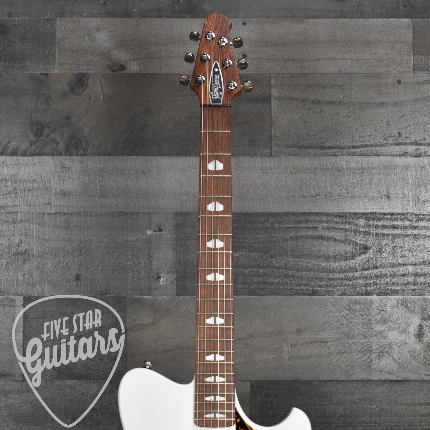 Powers Electric A Type - Moonlight White - Top Loading Hardtail with Powers Electric Gigbag