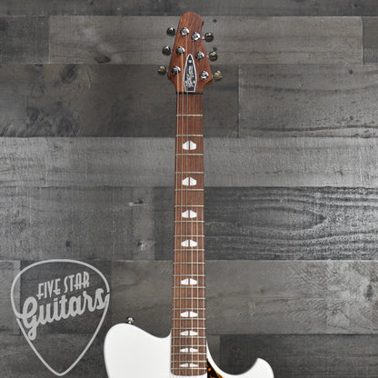 Powers Electric A Type - Moonlight White - Top Loading Hardtail with Powers Electric Gigbag