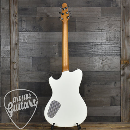 Powers Electric A Type - Moonlight White - Top Loading Hardtail with Powers Electric Gigbag