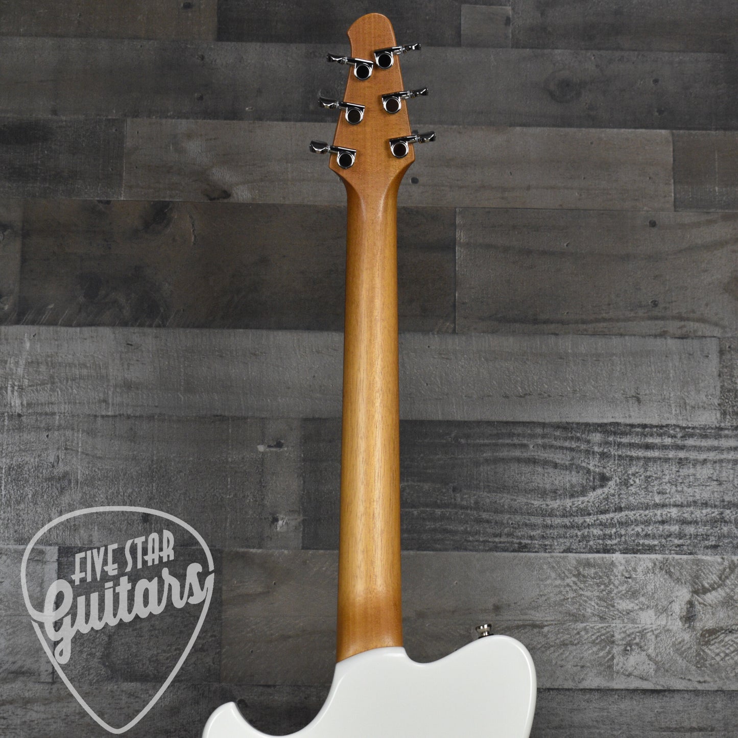 Powers Electric A Type - Moonlight White - Top Loading Hardtail with Powers Electric Gigbag