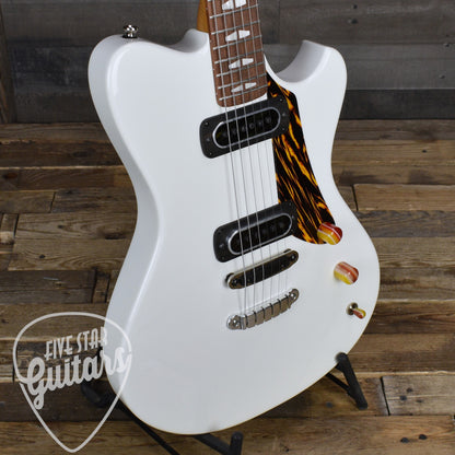Powers Electric A Type - Moonlight White - Top Loading Hardtail with Powers Electric Gigbag