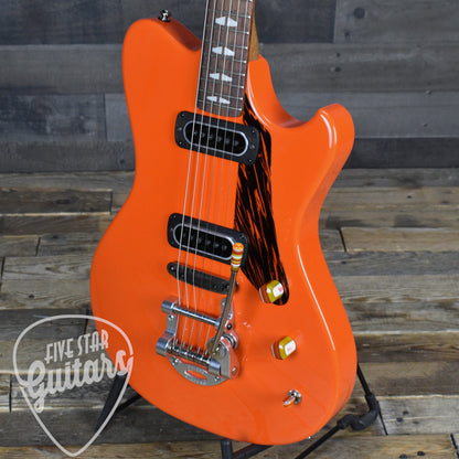 Powers Electric A Type  - Orange - CamTail - with Powers Electric Gigbag