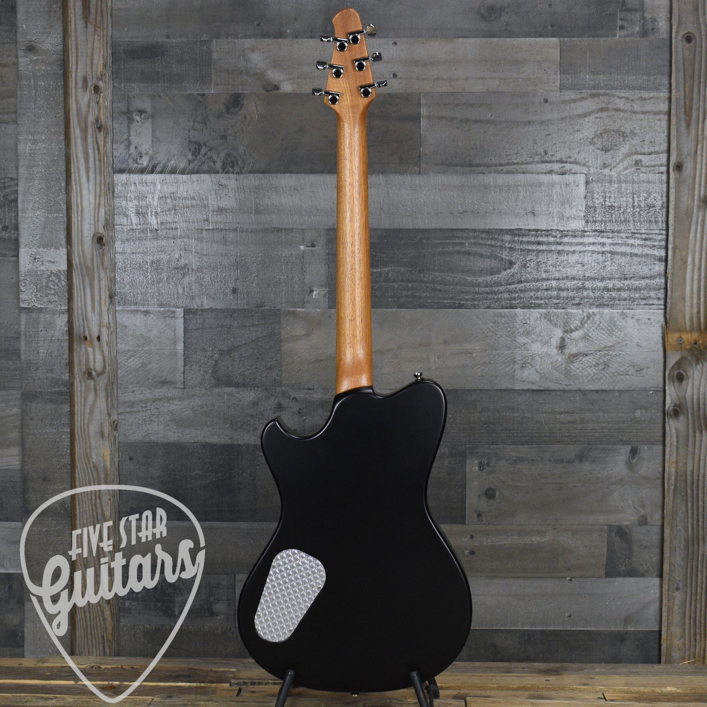 Powers Electric A Type - Satin Black - CamTail with Powers Electric Gigbag