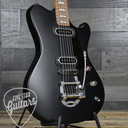 Powers Electric A Type - Satin Black - CamTail with Powers Electric Gigbag