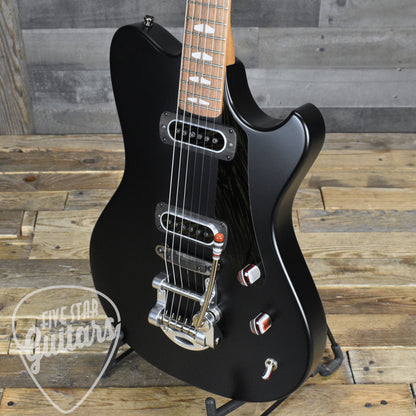 Powers Electric A Type - Satin Black - CamTail with Powers Electric Gigbag