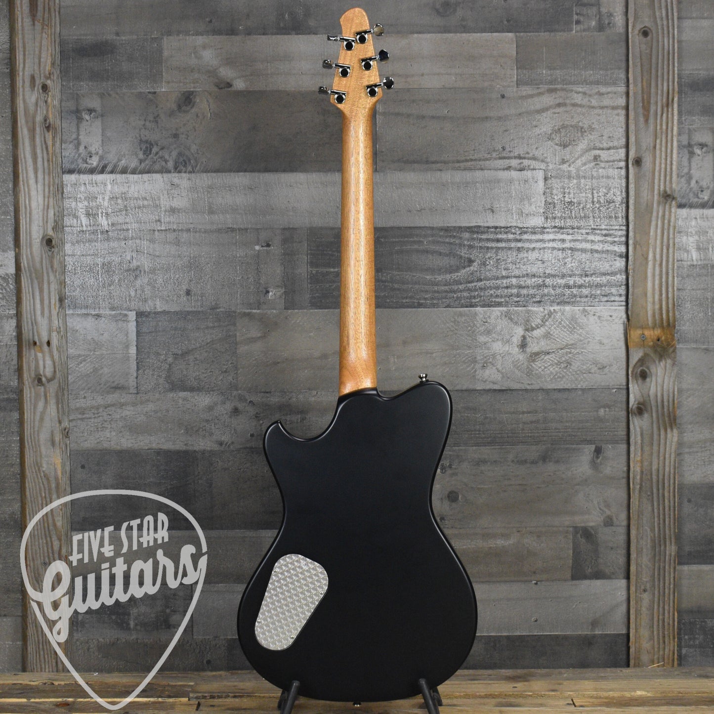 Powers Electric A Type Select Flame Maple Top PF42 - Sweet Tea Orange with Powers Electric Gigbag