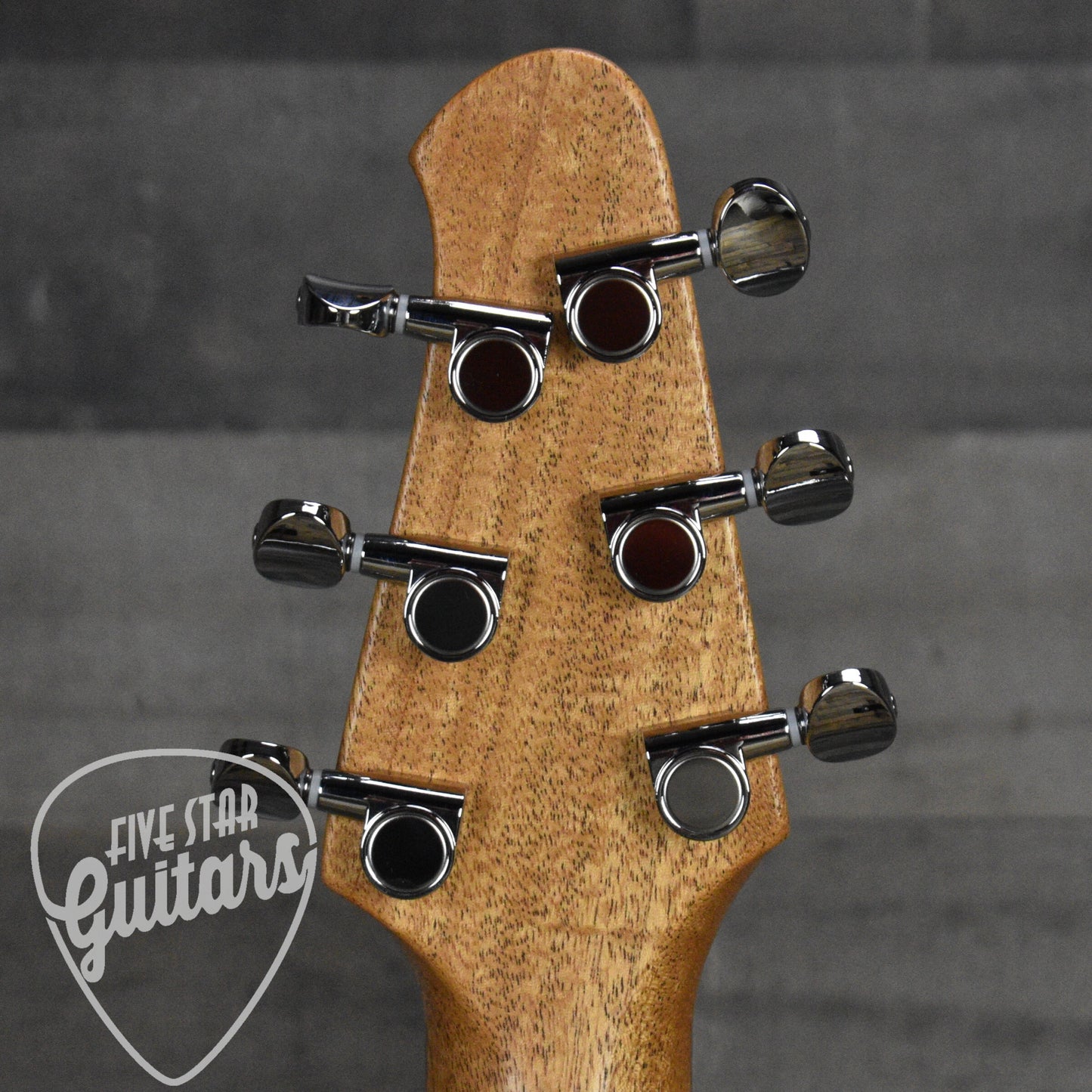 Powers Electric A Type Select Flame Maple Top PF42 - Sweet Tea Orange with Powers Electric Gigbag