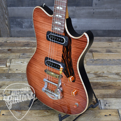 Powers Electric A-Type Select Maple - Cosmo Orange with Gigbag