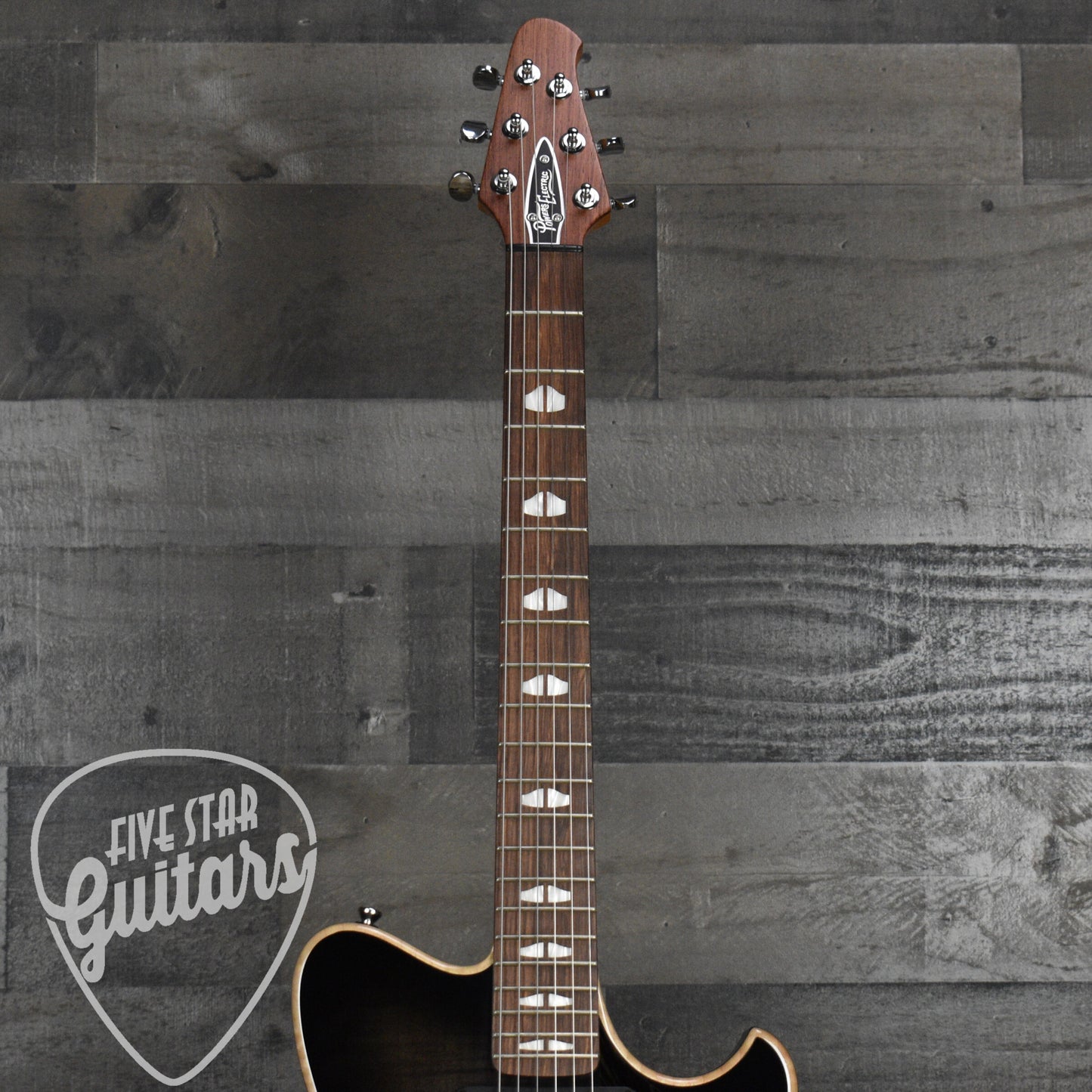 Powers Electric A Type - Shadow Black - CamTail with Powers Electric Gigbag