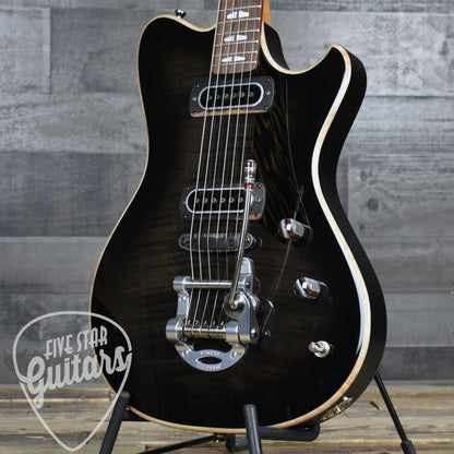 Powers Electric A Type - Shadow Black - CamTail with Powers Electric Gigbag