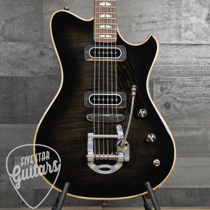 Powers Electric A Type - Shadow Black - CamTail with Powers Electric Gigbag