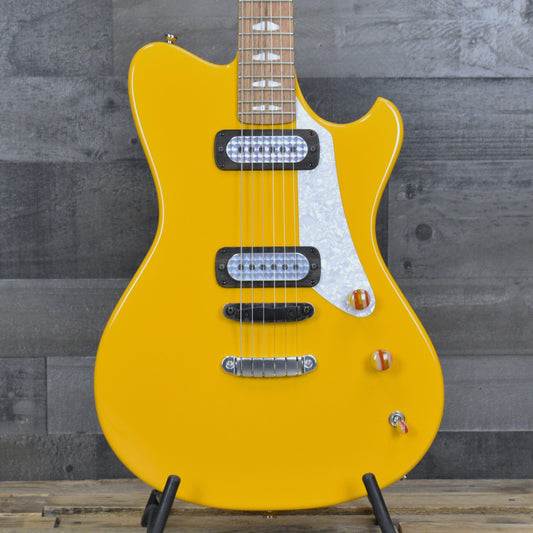 Powers Electric A-Type FF42 - Signal Yellow with Gigbag