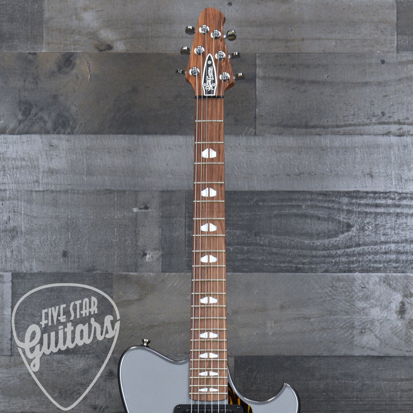 Powers Electric A Type - Cam Tail - Two Tone Chalk/London Grey with Powers Electric Gigbag